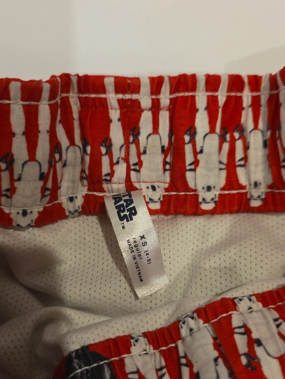 Gap Star Wars Bathing suit Size Xs 4 5 Regular Storm Trooper